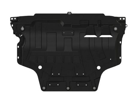 Защита картера и КПП (сталь) Шериф для Skoda Superb (2015-2024) 21.2680 V1